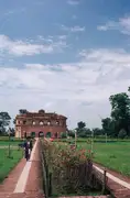Rang Ghar, an ancient sports pavilion in Assam, India.
