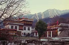 A guesthouse in Zhonglu Village, Sichuan.